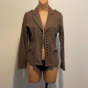 Together - rare women jacket - brown - size 12